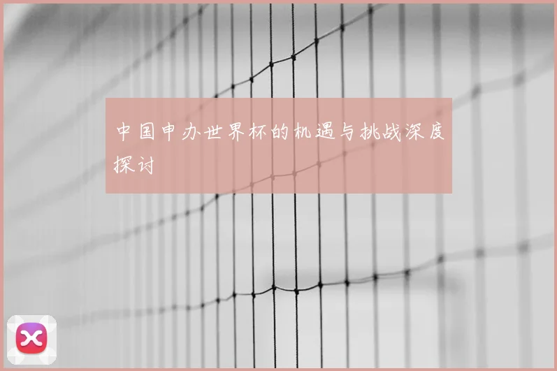 中国申办世界杯的机遇与挑战深度探讨